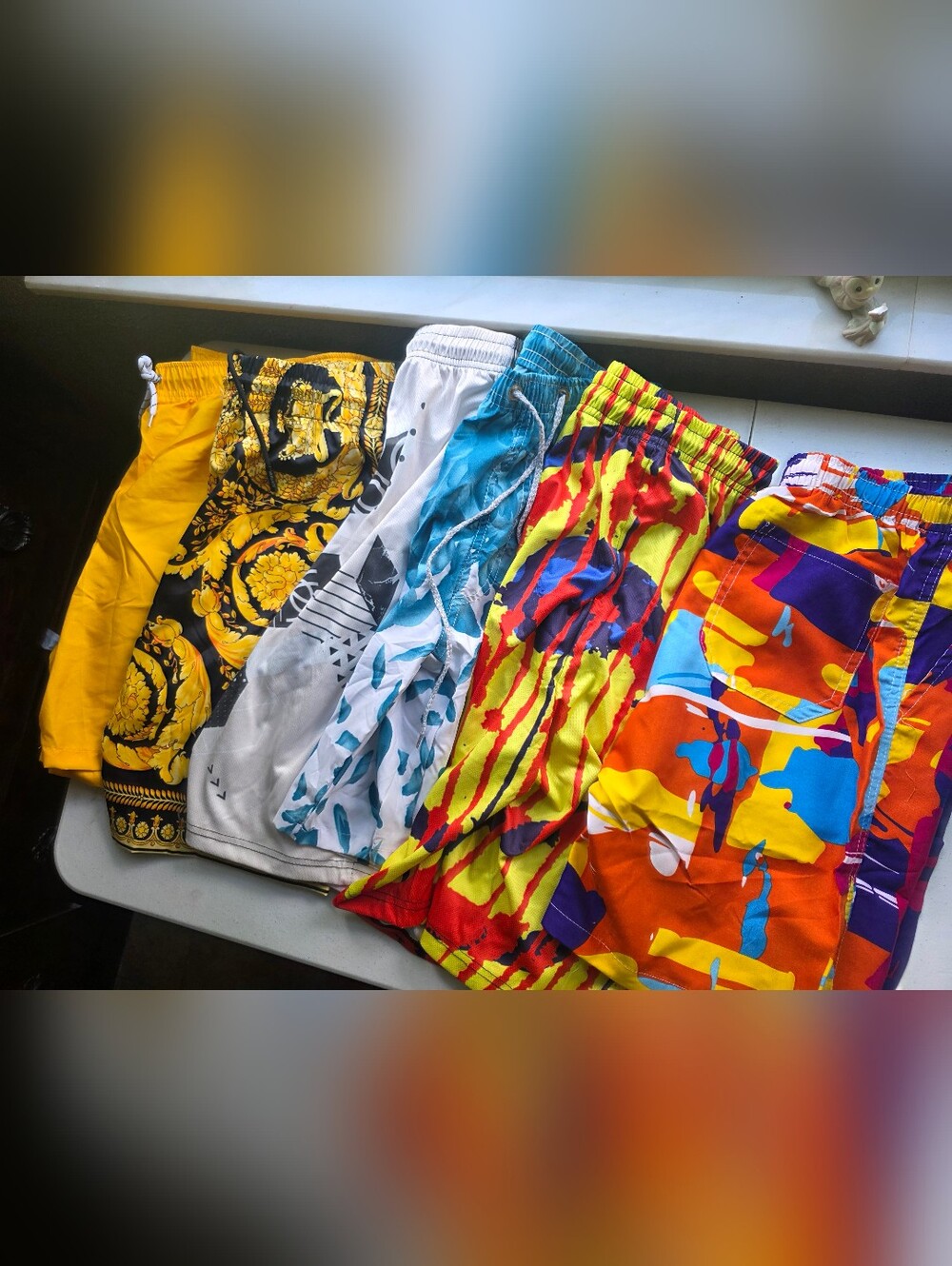 6 Pcs Mens Surf Shorts